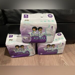 TinkyPoo Space Traveler Diapers Size 1